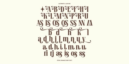 Royal Romance Font Poster 5
