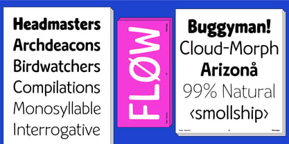 Quiby Font Poster 3