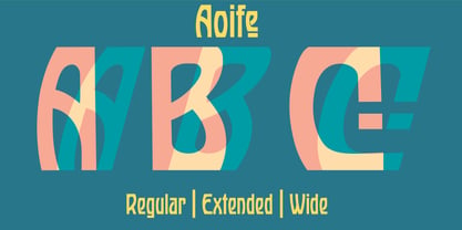 Aoife Font Poster 1