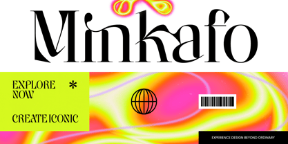 Minkafo Font Poster 1
