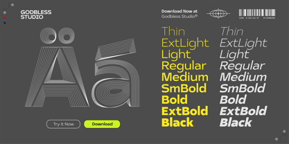 Kyova Grotesk Font Poster 7