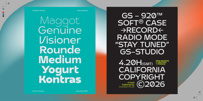 Kyova Grotesk Font Poster 2