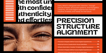 Metika Font Poster 2