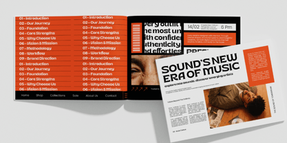 Metika Font Poster 7