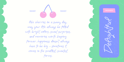 Notedum Fasking Font Poster 3