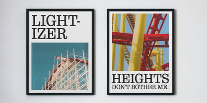 Lightizer Font Poster 6