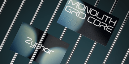 Morian Font Poster 9