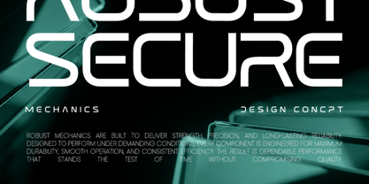 Morian Font Poster 6