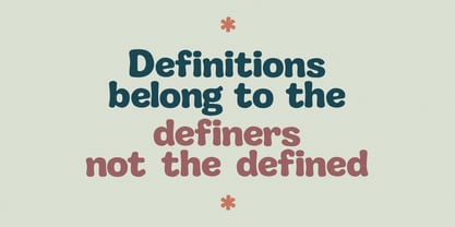 Steffu Poifated Font Poster 3