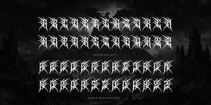 Razorth Font Poster 10