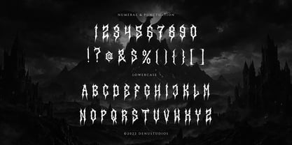 Razorth Font Poster 11