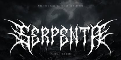 Razorth Font Poster 5