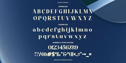Evithe Font Poster 8