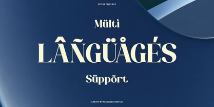 Evithe Font Poster 10