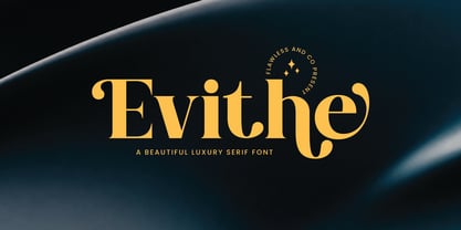 Evithe Font Poster 1