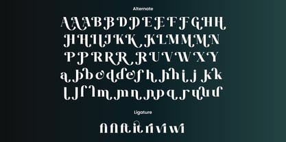 Evithe Font Poster 9