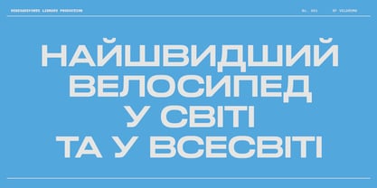 RF Velodroma Font Poster 6