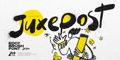 Juxepost Font Poster 1