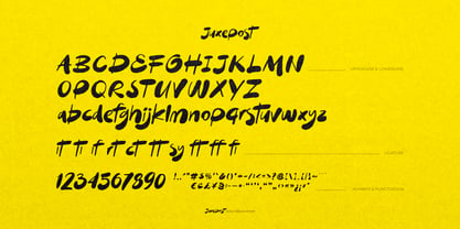 Juxepost Font Poster 6