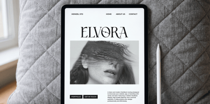 Atteliora Font Poster 7