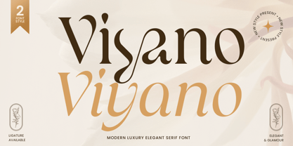 Viyano Font Poster 1