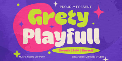 Grety Playfull Font Poster 1