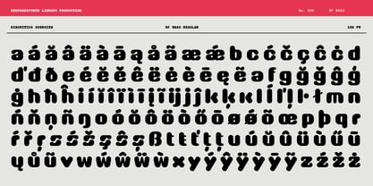 RF Maso Font Poster 4