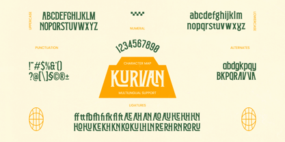 Kurvan Font Poster 6