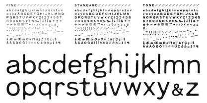 Faxfont Plus Font Poster 6