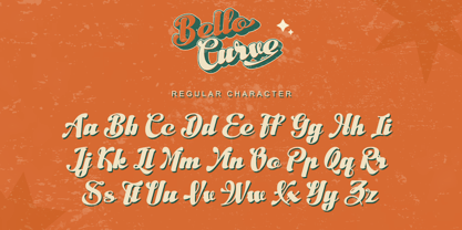 Bello Curve Font Poster 10