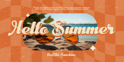 Bello Curve Font Poster 8