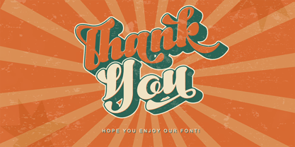 Bello Curve Font Poster 14