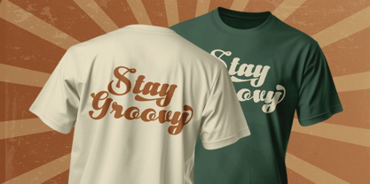 Bello Curve Font Poster 9