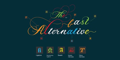 Callidar Font Poster 3