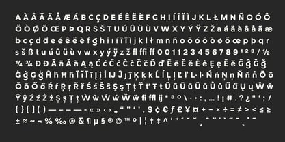Granse Font Poster 10