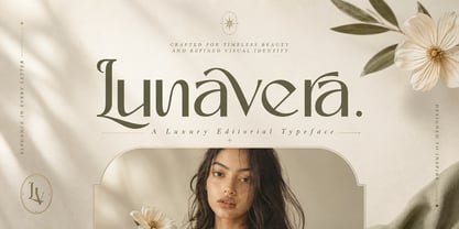 Lunavera Font Poster 1