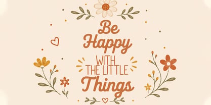 Butter Daisy Duo Font Poster 6