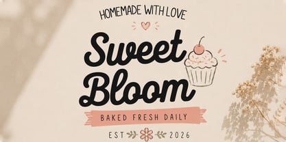 Butter Daisy Duo Font Poster 2