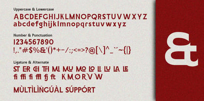 Morcelio Font Poster 15