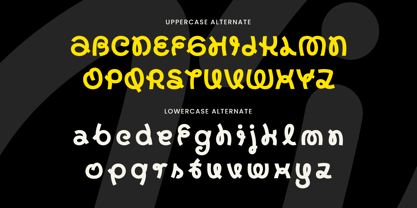 Aglema Font Poster 12