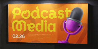 Aglema Font Poster 4