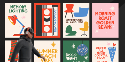 Broskesh Font Poster 9
