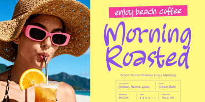 Cromley Smile Font Poster 8