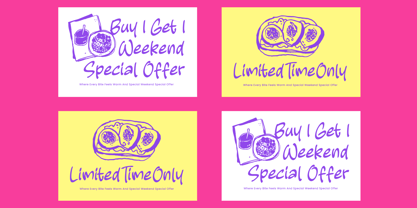 Cromley Smile Font Poster 2
