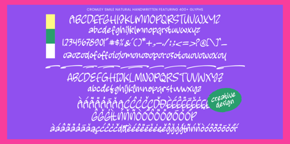 Cromley Smile Font Poster 9