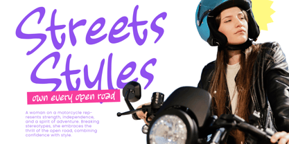 Cromley Smile Font Poster 4