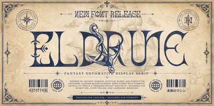 Eldrune Font Poster 1