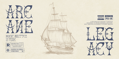 Eldrune Font Poster 6
