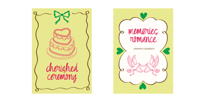 Magical Holiday Font Poster 3