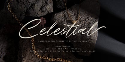 Theyladia Font Poster 3